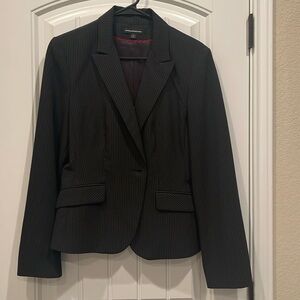 Pinstripe Blazer